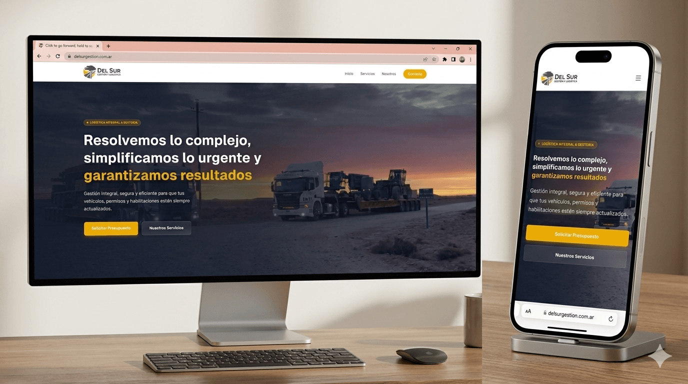 Vista previa de Del Sur Gestión y Logística